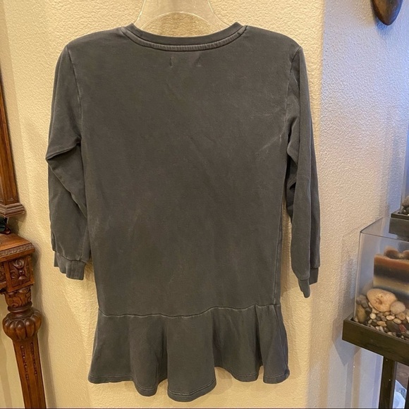 H&M Girls Animal Tokyo Pets Graphic Gray Dress Size 6-8 Yrs - Picture 7 of 7
